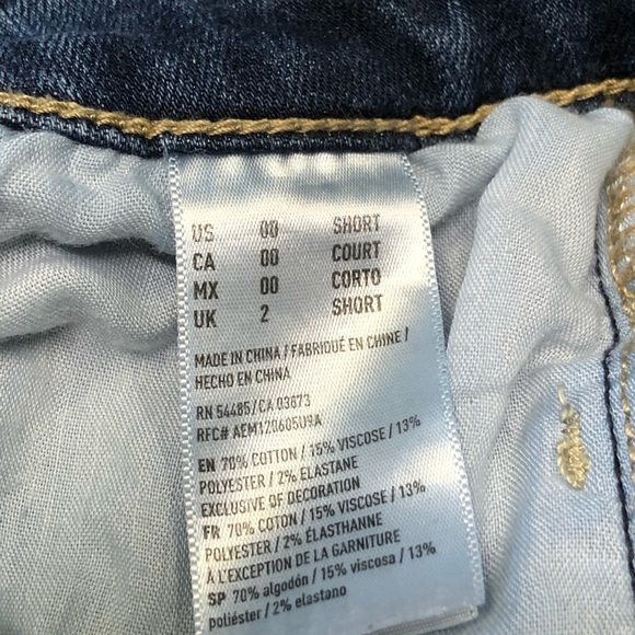American Eagle Medium Wash Jeggings - Picture 6 of 7